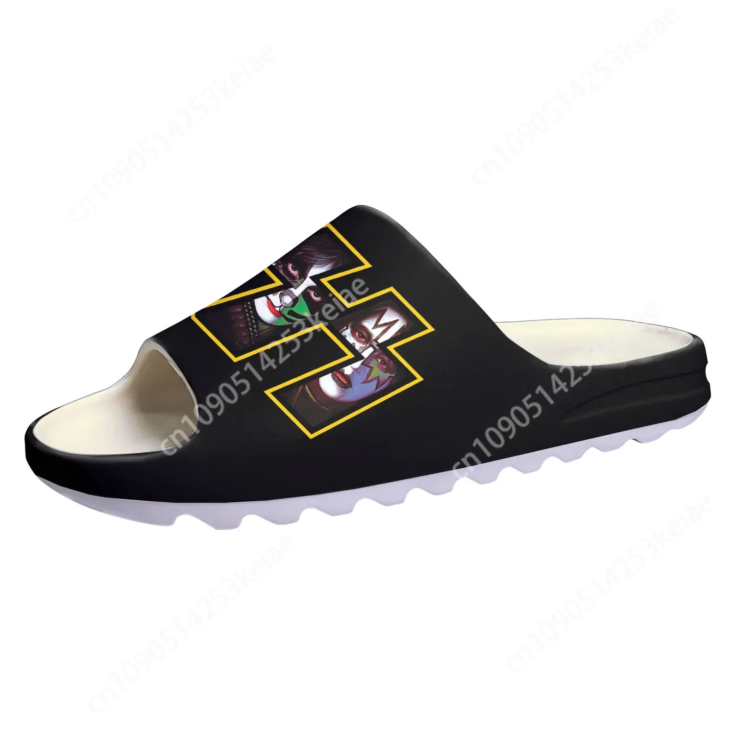 Kiss Heavy Metal Rock Band Soft Sole Sllipers Home Clogs Step on Water Shoes Mens Womens Teenager Customize on Shit Sandals
Kiss Heavy Metal Rock Band Soft Sole Sllipers Home Clogs Step on Water Shoes Mens Womens Teenager Customize on Shit Sandals