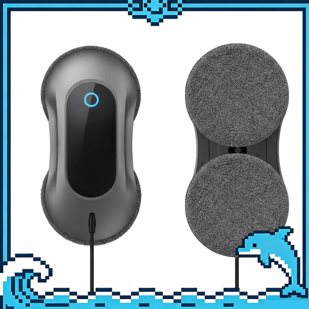 S9 Robotic Window Cleaner Double duct diversion Window-Washing Robots AI fixed-point detection Noisy clean window