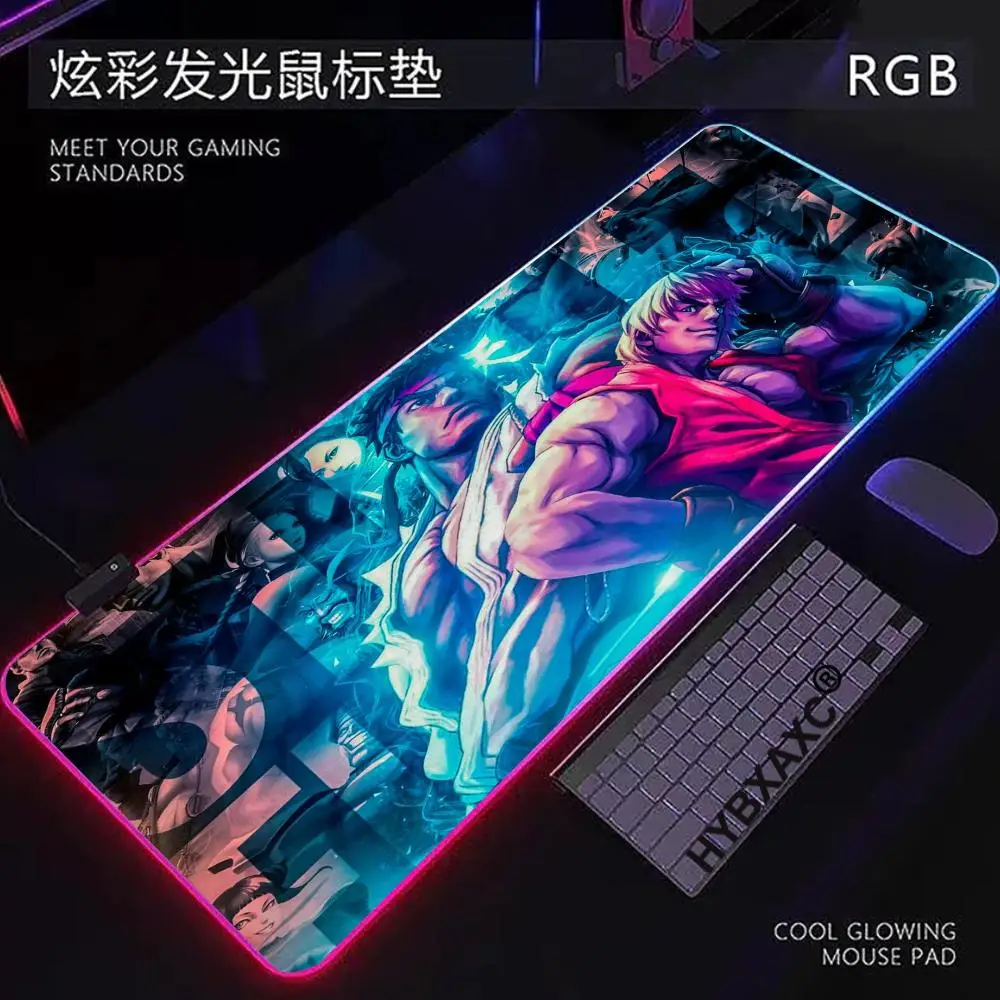 RGB LED HD Mouse Pad Large rubber mouse pad with lock edge computer gamer HD Street F-ighter printing desk pad keyboard pad XAXC
RGB LED HD Mouse Pad Large rubber mouse pad with lock edge computer gamer HD Street F-ighter printing desk pad keyboard pad XAXC