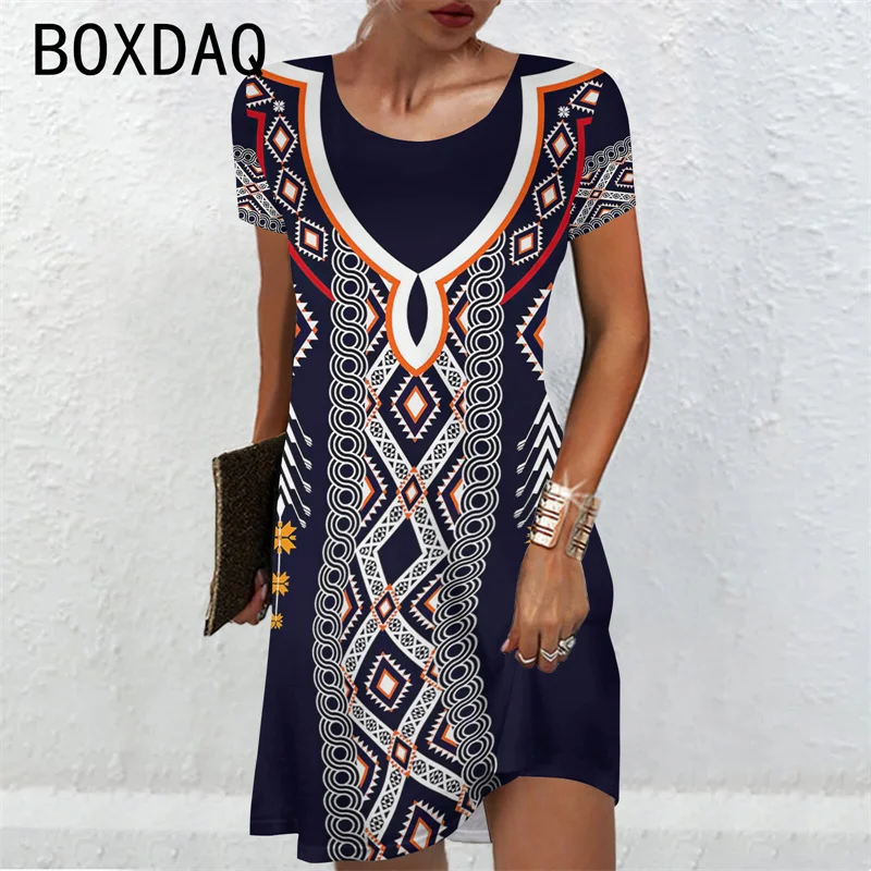 Платье женское ТРАПЕЦИЕВИДНОЕ с коротким рукавом, винтажное Элегантное повседневное свободное мини-платье в этническом стиле, с 3D рисунком, большие размеры, на лето
Платье женское ТРАПЕЦИЕВИДНОЕ с коротким рукавом, винтажное Элегантное повседневное свободное мини-платье в этническом стиле, с 3D рисунком, большие размеры, на лето
