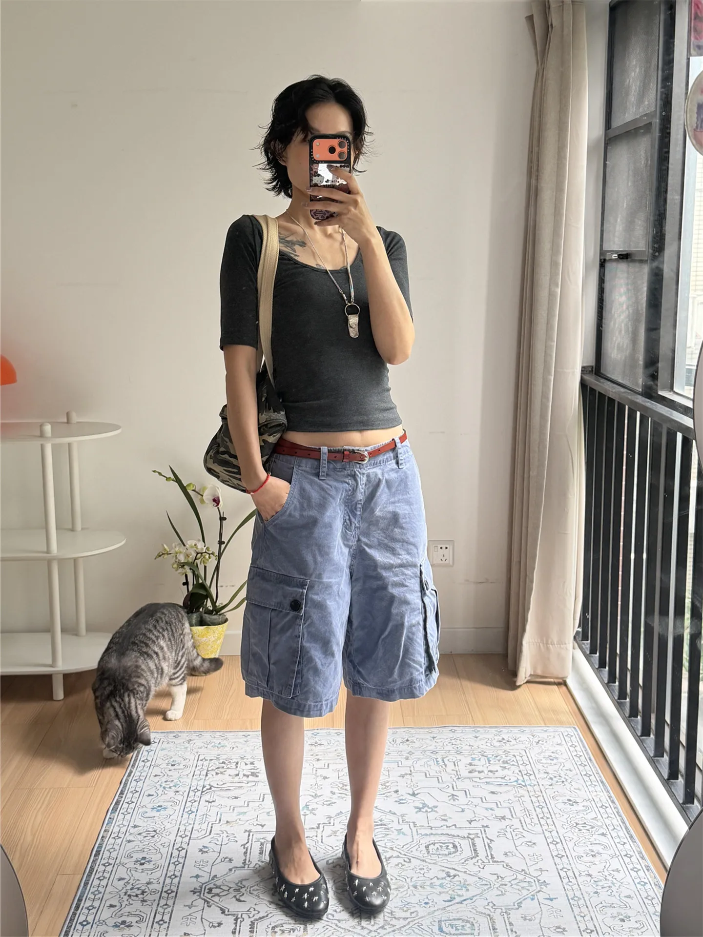 American Street Style Low Waist Workwear Blue Jeans Women Summer Loose Slimming Design Casual Mid-Length Cotton Pants
American Street Style Low Waist Workwear Blue Jeans Women Summer Loose Slimming Design Casual Mid-Length Cotton Pants
