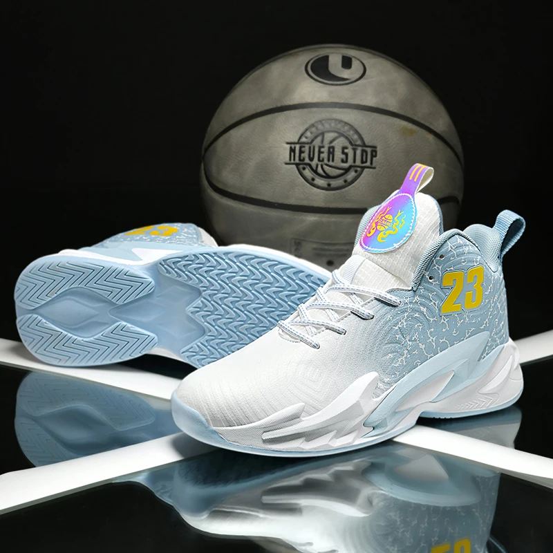 Высококачественные мужские баскетбольные кроссовки, дышащие мужские нескользящие уличные модные кроссовки унисекс
Высококачественные мужские баскетбольные кроссовки, дышащие мужские нескользящие уличные модные кроссовки унисекс