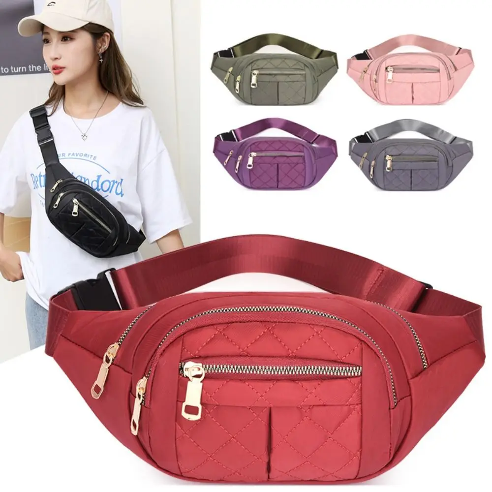 Fashion Multi-Pocket Waist Bag Waterproof Oxford Cloth Wallet Outdoor Running Large Capacity Shoulder Bag
Fashion Multi-Pocket Waist Bag Waterproof Oxford Cloth Wallet Outdoor Running Large Capacity Shoulder Bag