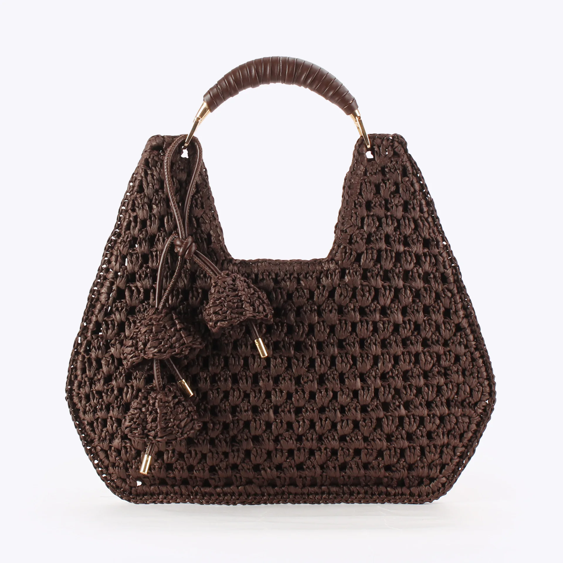 Bohemian Paper Rope Straw Bag Handmade Knitting Women Handbag Hollow Woven Beach Bags for Women Shoulder Bag NEW Clutch Tote
Bohemian Paper Rope Straw Bag Handmade Knitting Women Handbag Hollow Woven Beach Bags for Women Shoulder Bag NEW Clutch Tote