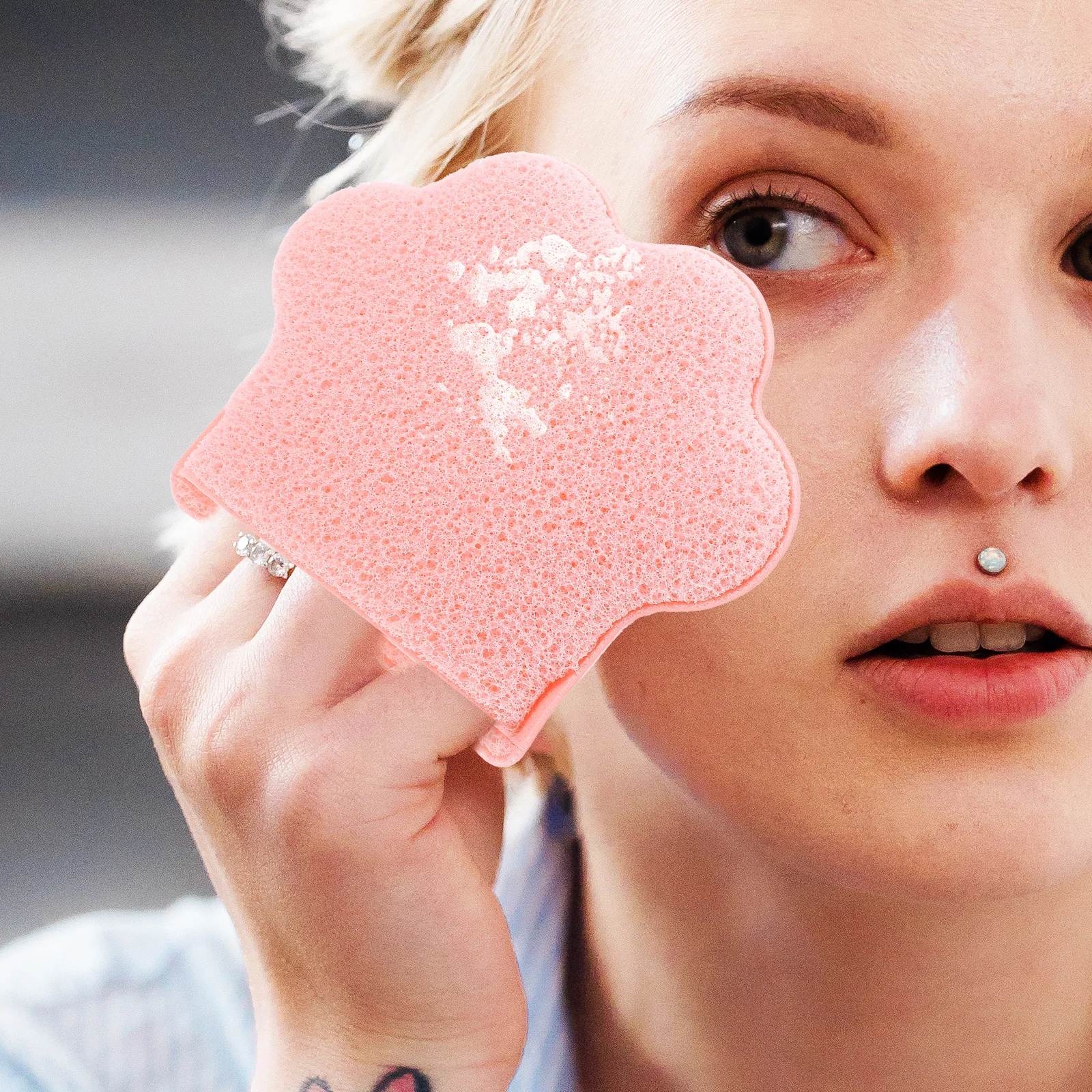 Facial Washing Scrubber Pink Exfoliating Face Cleansing Pads Multi-Function Skin Care Tool Travel Size Reusable Face 
Facial Washing Scrubber Pink Exfoliating Face Cleansing Pads Multi-Function Skin Care Tool Travel Size Reusable Face