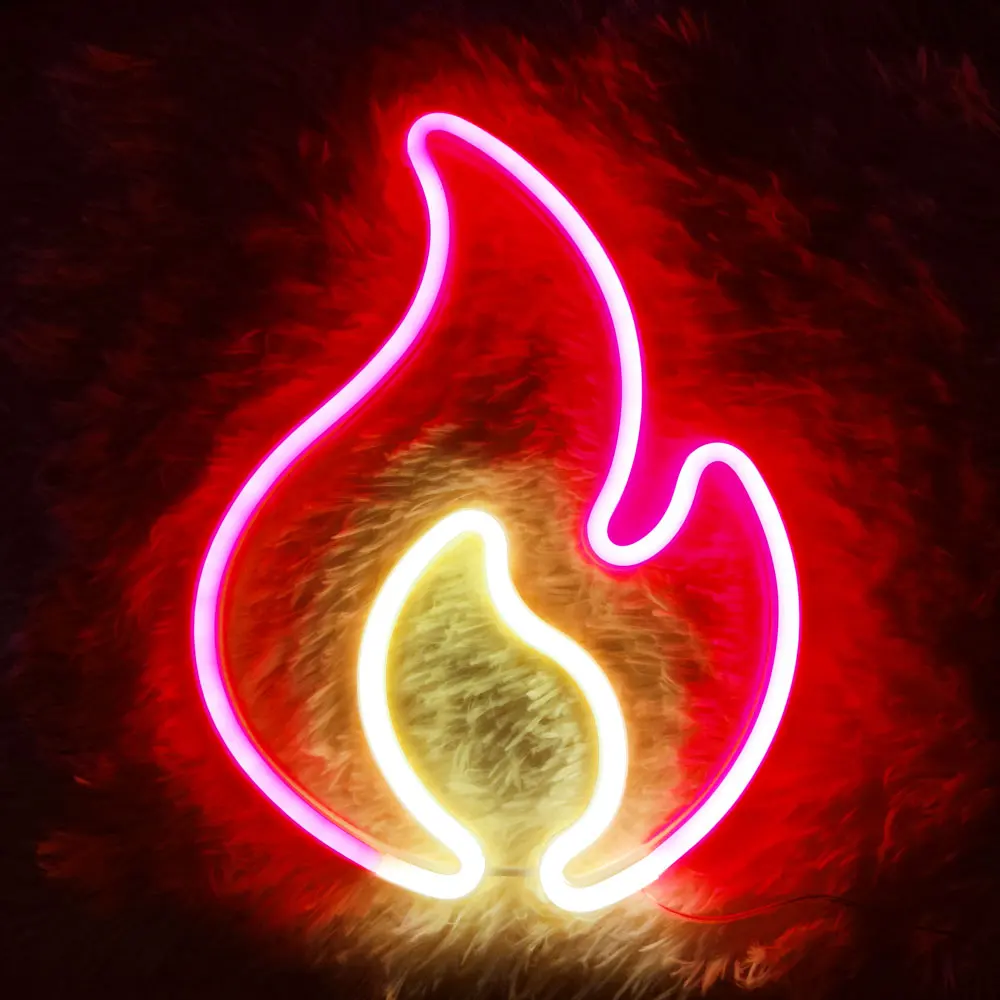 Fire Flame Neon Sign Light LED Hanging Wall Lamp Night Light for Bedroom Kids Room Bar Party Wall Decor Birthday Christmas Gift
Fire Flame Neon Sign Light LED Hanging Wall Lamp Night Light for Bedroom Kids Room Bar Party Wall Decor Birthday Christmas Gift