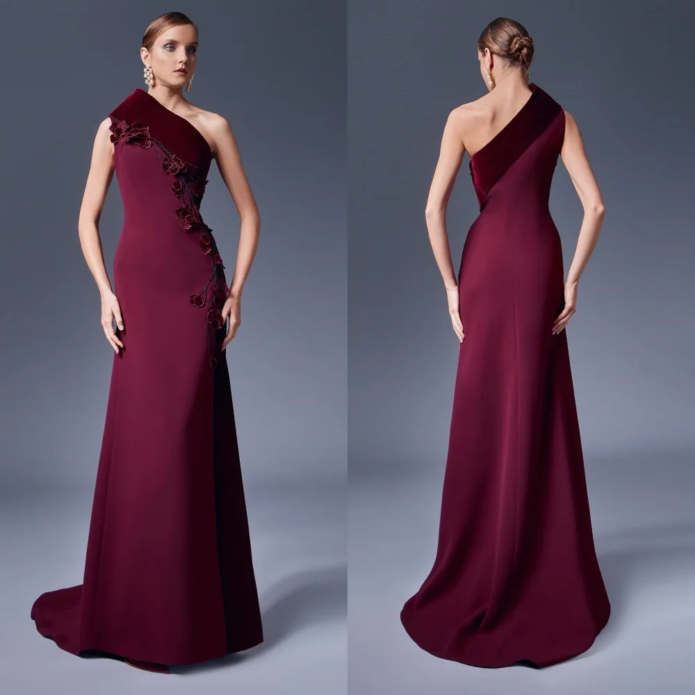 Customized Exquisite Jersey Pattern A-line One-shoulder Long Dresses Bespoke Occasion High Quality Retro Saudi Arabia
Customized Exquisite Jersey Pattern A-line One-shoulder Long Dresses Bespoke Occasion High Quality Retro Saudi Arabia