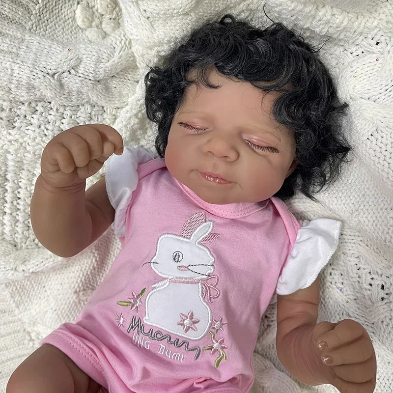 48CM Reborn Baby Doll Pascale Handmade Genesis Paint 3D Skin with Details Veins Sleeping Baby Girl Doll muñeca reborn bebe
48CM Reborn Baby Doll Pascale Handmade Genesis Paint 3D Skin with Details Veins Sleeping Baby Girl Doll muñeca reborn bebe