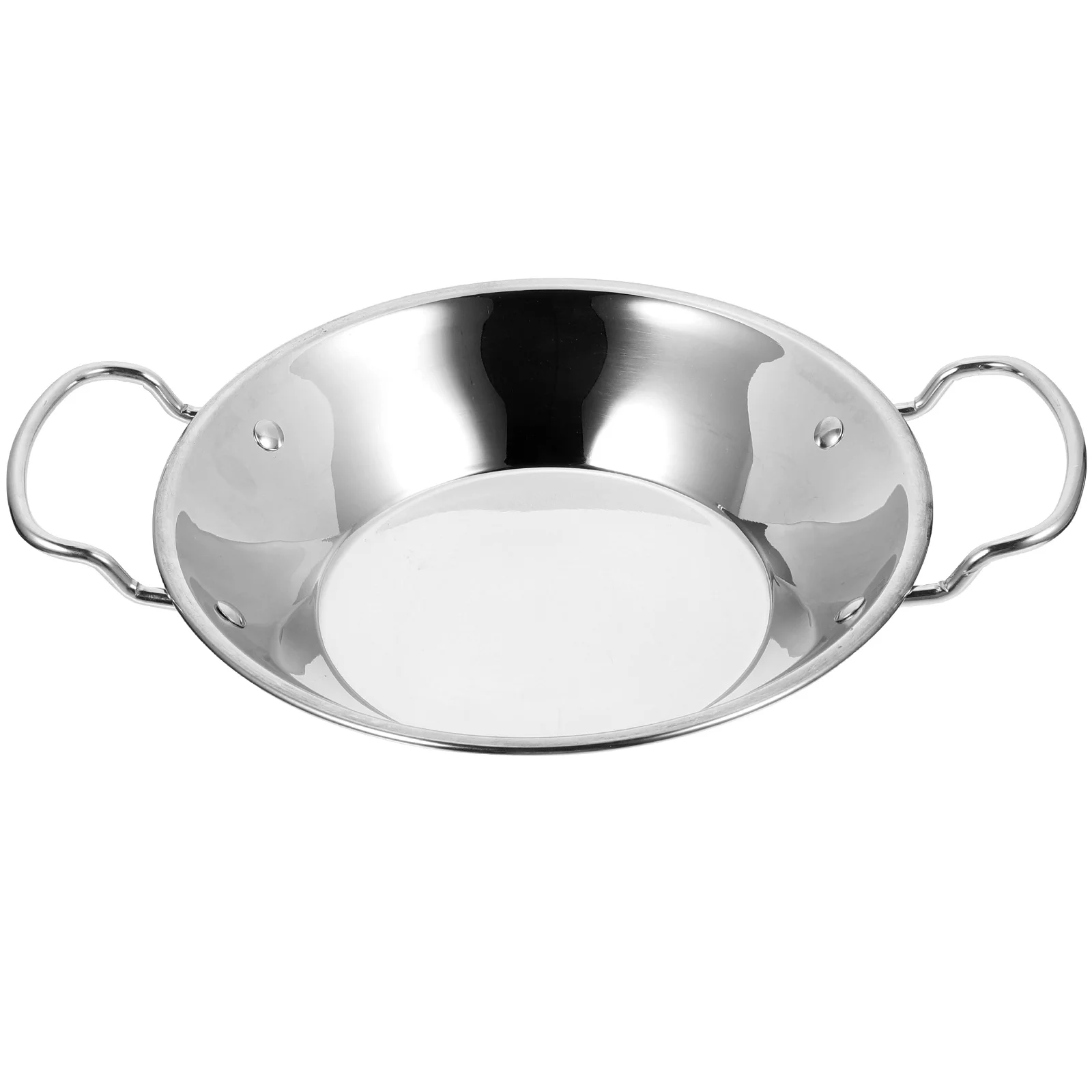 Stainless Steel 20cm Polished Flat Bottom Non-magnetic Vegetable Cooking Pan Kitchen Wok Stainless Steel Hot Pot Cookware
Stainless Steel 20cm Polished Flat Bottom Non-magnetic Vegetable Cooking Pan Kitchen Wok Stainless Steel Hot Pot Cookware