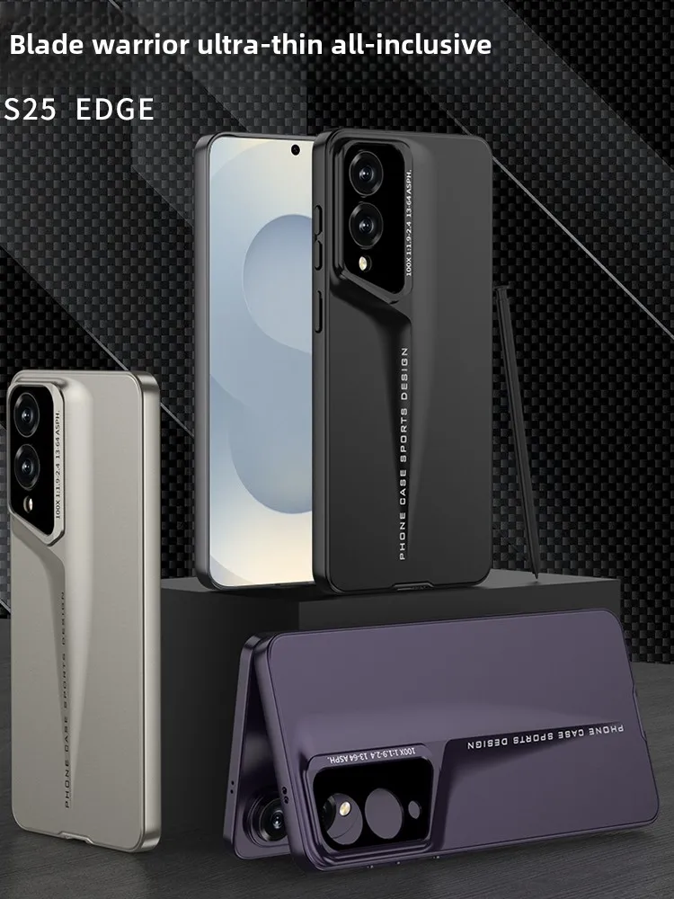 New Ultra Thin Blade Design PC Material Mobile Phone Case for Samsung Galaxy S25 Edge - Super Lightweight and Stylish
New Ultra Thin Blade Design PC Material Mobile Phone Case for Samsung Galaxy S25 Edge - Super Lightweight and Stylish