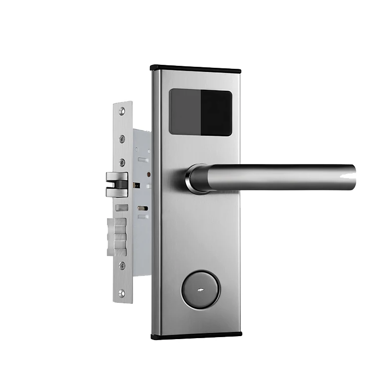 Stainless Steel Digital Hotel Door Lock System Smart Keyless Entry RFID Card Hotel Lock
Stainless Steel Digital Hotel Door Lock System Smart Keyless Entry RFID Card Hotel Lock