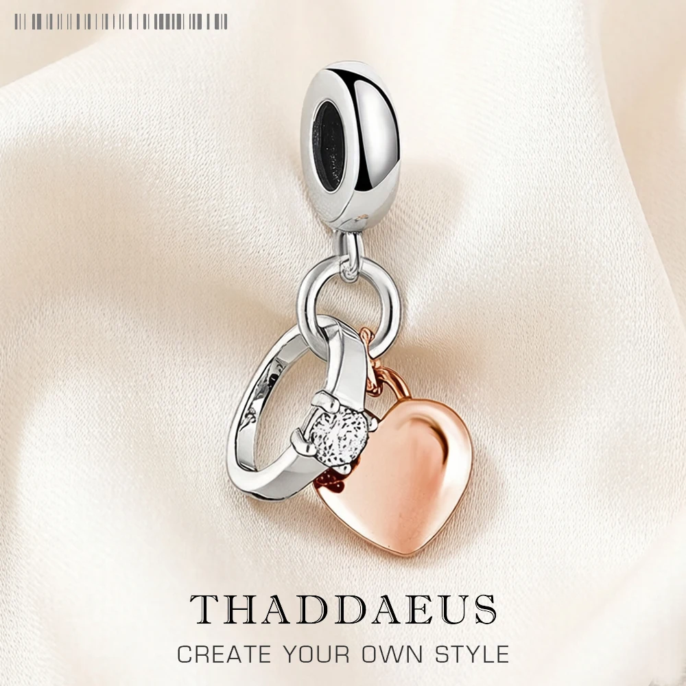 925 Sterling Silver Romantic Wedding Ring & Rose Gold Color Heart Pendant Charm For Women New Fashion Jewelry
925 Sterling Silver Romantic Wedding Ring & Rose Gold Color Heart Pendant Charm For Women New Fashion Jewelry
