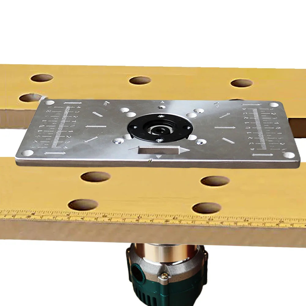 Router Table Flip Plate Aluminum Router Table Insert Plate W/ 4pcs Router Insert Rings Wood Tools for Woodworking Benches
Router Table Flip Plate Aluminum Router Table Insert Plate W/ 4pcs Router Insert Rings Wood Tools for Woodworking Benches