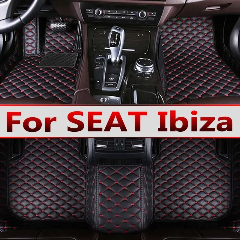 Автомобильные коврики для SEAT Ibiza 6J 6P MK4 2008 ~ 2017, водонепроницаемые коврики, прочные Домашние животные, роскошные кожаные коврики, аксессуары 2009 2010
Автомобильные коврики для SEAT Ibiza 6J 6P MK4 2008 ~ 2017, водонепроницаемые коврики, прочные Домашние животные, роскошные кожаные коврики, аксессуары 2009 2010
