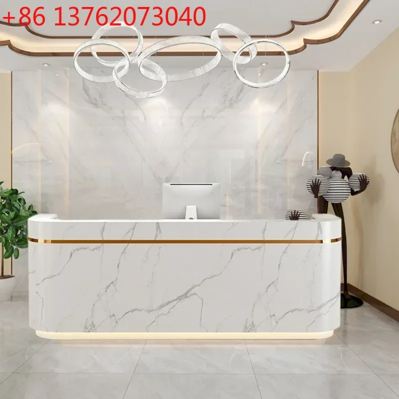 Italian Style Simplicity Reception Desks Beauty Salon High-end Reception Desks Clothing Store Office Furniture Receptionen
Italian Style Simplicity Reception Desks Beauty Salon High-end Reception Desks Clothing Store Office Furniture Receptionen