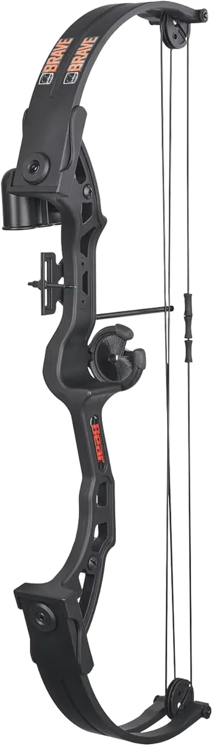 Youth Compound Bow Set for Kids Ages 8-12, Right Handed, 25lb Draw Weight, 19.5" Draw Length, Black
Youth Compound Bow Set for Kids Ages 8-12, Right Handed, 25lb Draw Weight, 19.5" Draw Length, Black