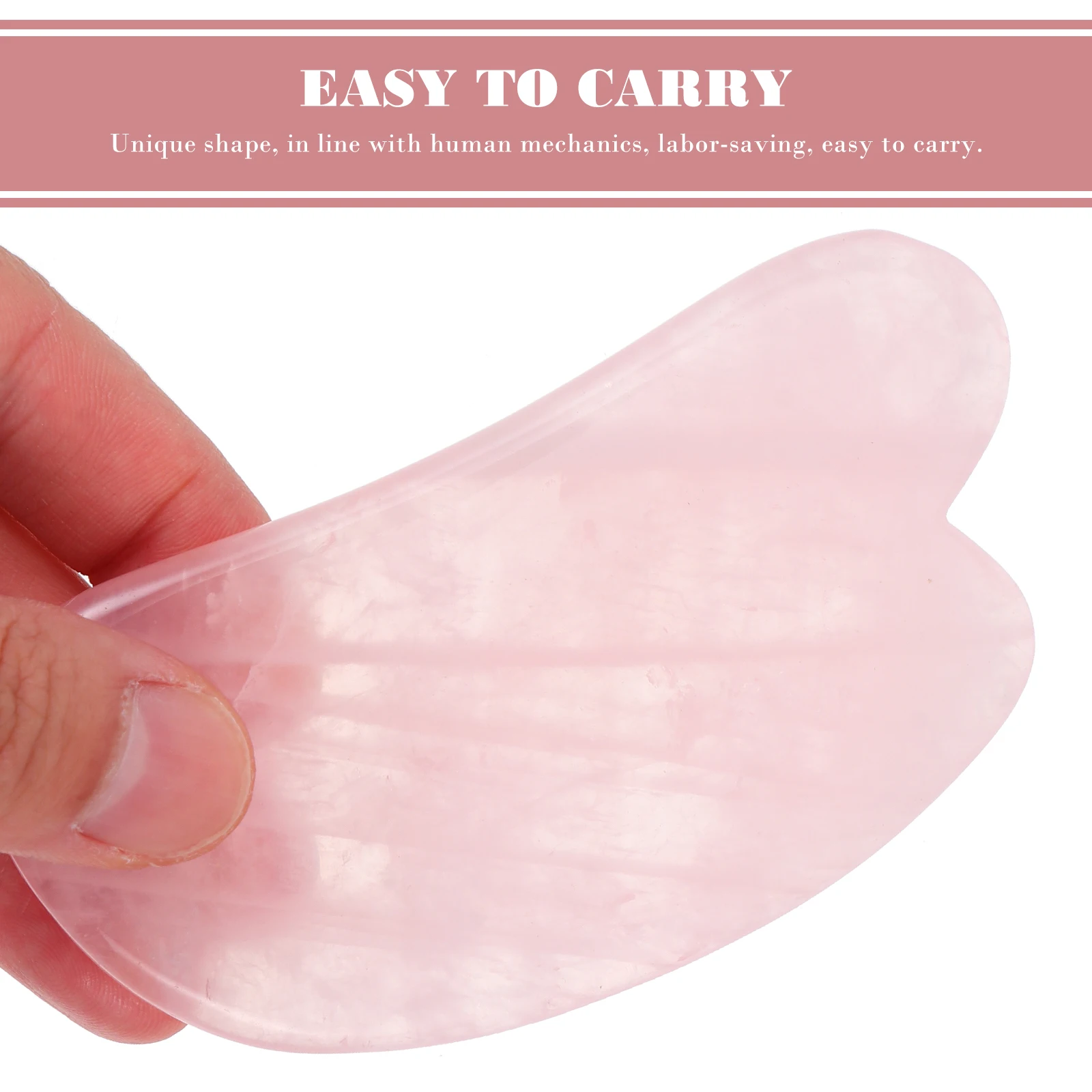Rose Quartz Gua Board Scraping Massage Tool Face Body Skin Care Spa Accessories Jade Tools Durable Smooth Pain Relief Human
Rose Quartz Gua Board Scraping Massage Tool Face Body Skin Care Spa Accessories Jade Tools Durable Smooth Pain Relief Human