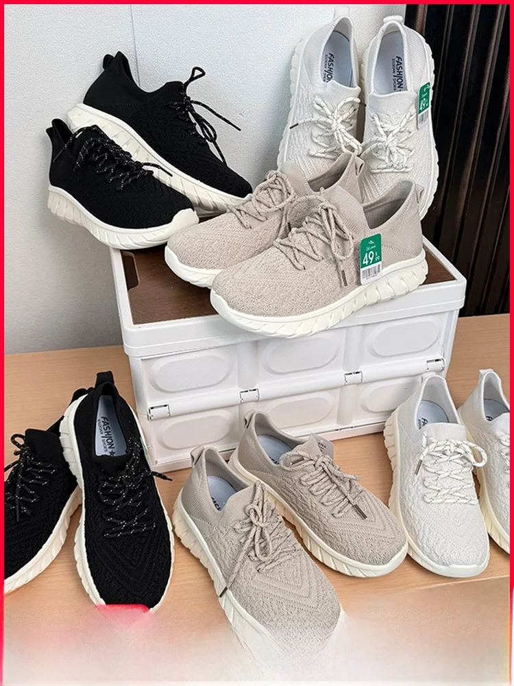 Men's Outdoor Running oes Lightweight Breathable Fly Knit Casual Sports Sneakers Spring Summer Trendy High Top EVA Cuioning
Men's Outdoor Running oes Lightweight Breathable Fly Knit Casual Sports Sneakers Spring Summer Trendy High Top EVA Cuioning