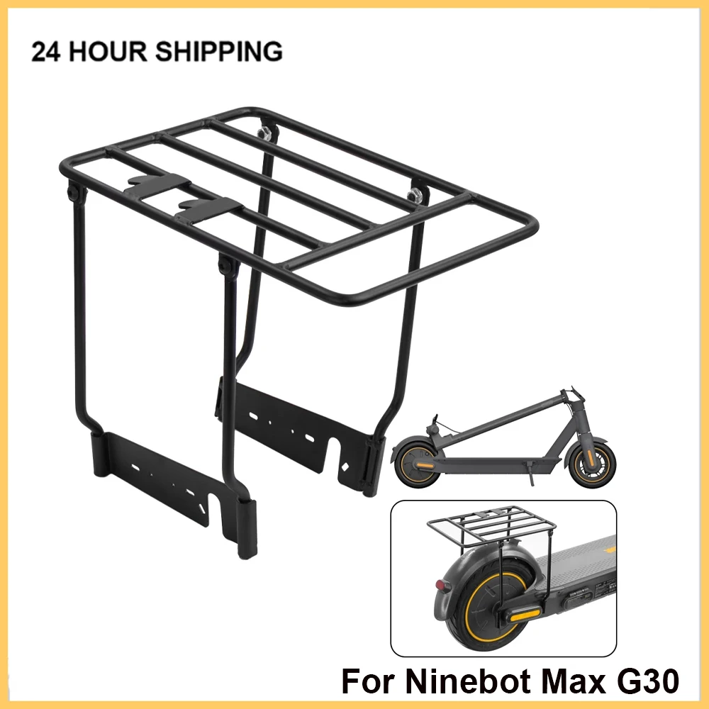 Electric Scooter Folded Rear Rack Storage Shelf For Ninebot Max G30 G30LP/D Luggage Cargo Rack Thicken Solid Carrier Rack
Electric Scooter Folded Rear Rack Storage Shelf For Ninebot Max G30 G30LP/D Luggage Cargo Rack Thicken Solid Carrier Rack