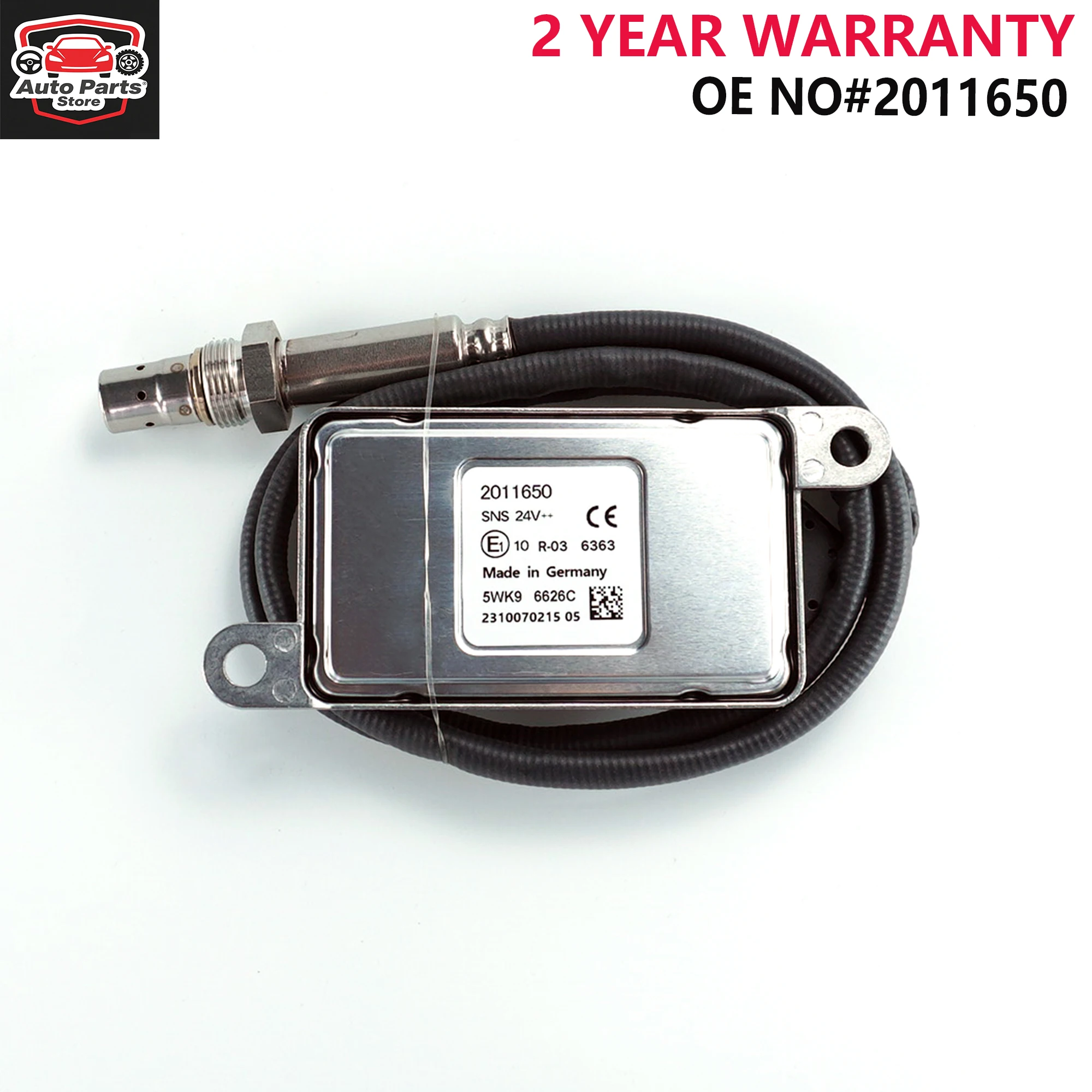 2011650 5WK96626C 5WK9 6626C Exhaust Gas Truck Nox Sensor Auto Sensor Replacement Parts Nitrogen Oxide Sensor for DAF
2011650 5WK96626C 5WK9 6626C Exhaust Gas Truck Nox Sensor Auto Sensor Replacement Parts Nitrogen Oxide Sensor for DAF