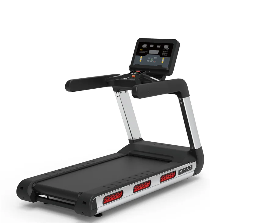 New Commercial Treadmill with Customizable LCD/LED Screen Wireless Charging
New Commercial Treadmill with Customizable LCD/LED Screen Wireless Charging
