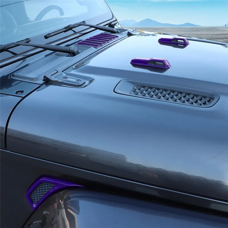 For Jeep Wrangler JL Gladiator JT 2018-2024 Hood Vents & Engine Hood Hinge & Side AC Vent Outlet Trim
For Jeep Wrangler JL Gladiator JT 2018-2024 Hood Vents & Engine Hood Hinge & Side AC Vent Outlet Trim