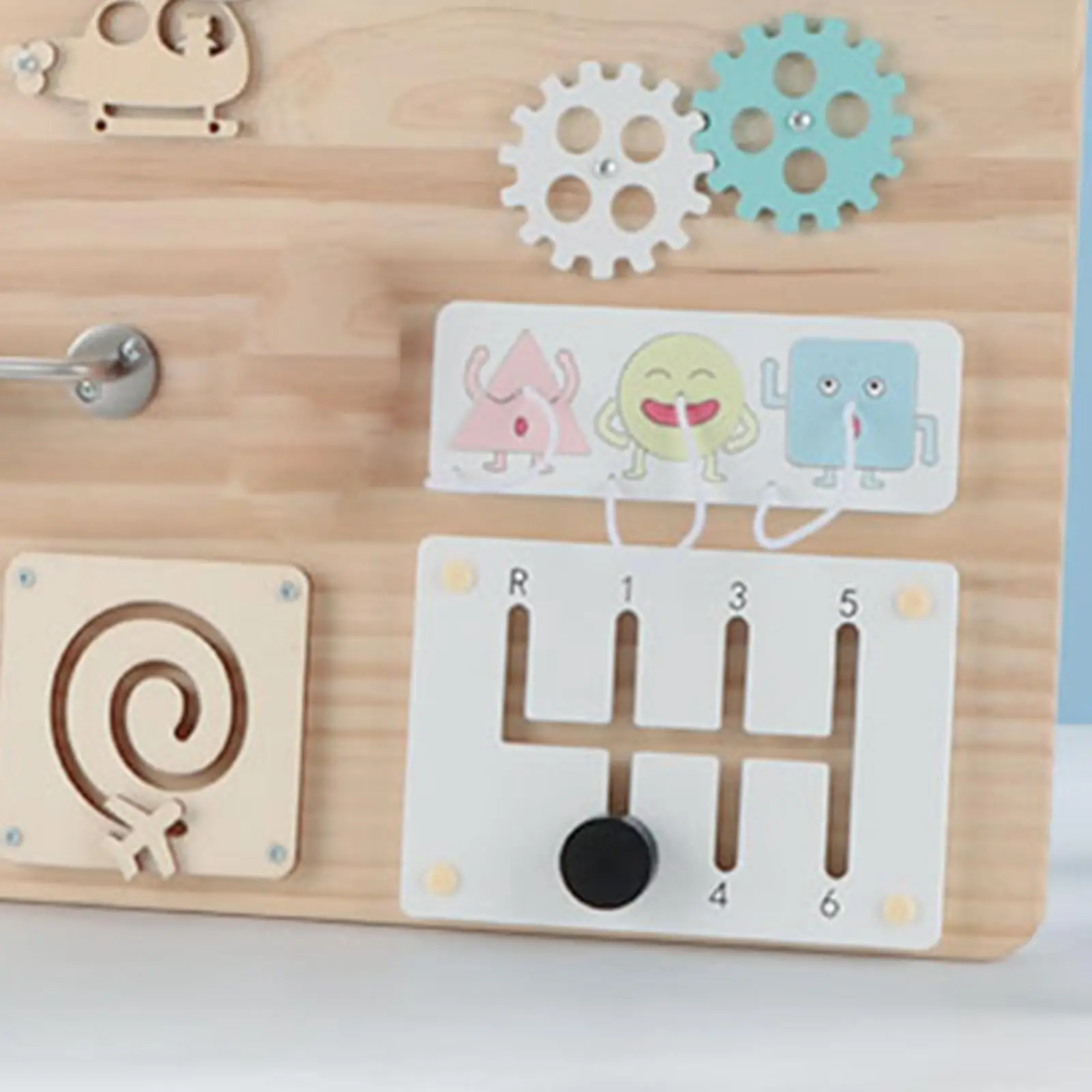 Montessori Busy Board Accessory Wooden Educational Toys Sensory Board Kit for Toddlers Preschool Learning
Montessori Busy Board Accessory Wooden Educational Toys Sensory Board Kit for Toddlers Preschool Learning