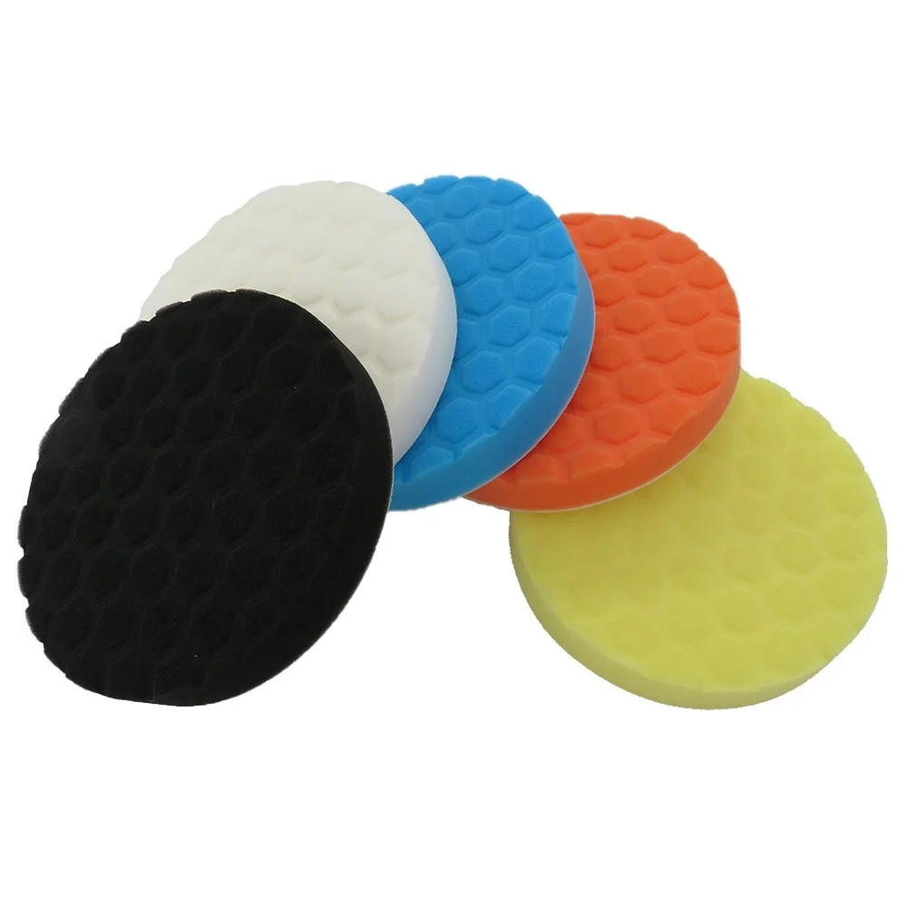 5 Color 7 Inch Car Polishing Foam Pad Set For Waxing Buffing Scratch Removal Auto Detailing Sponge Tools
5 Color 7 Inch Car Polishing Foam Pad Set For Waxing Buffing Scratch Removal Auto Detailing Sponge Tools