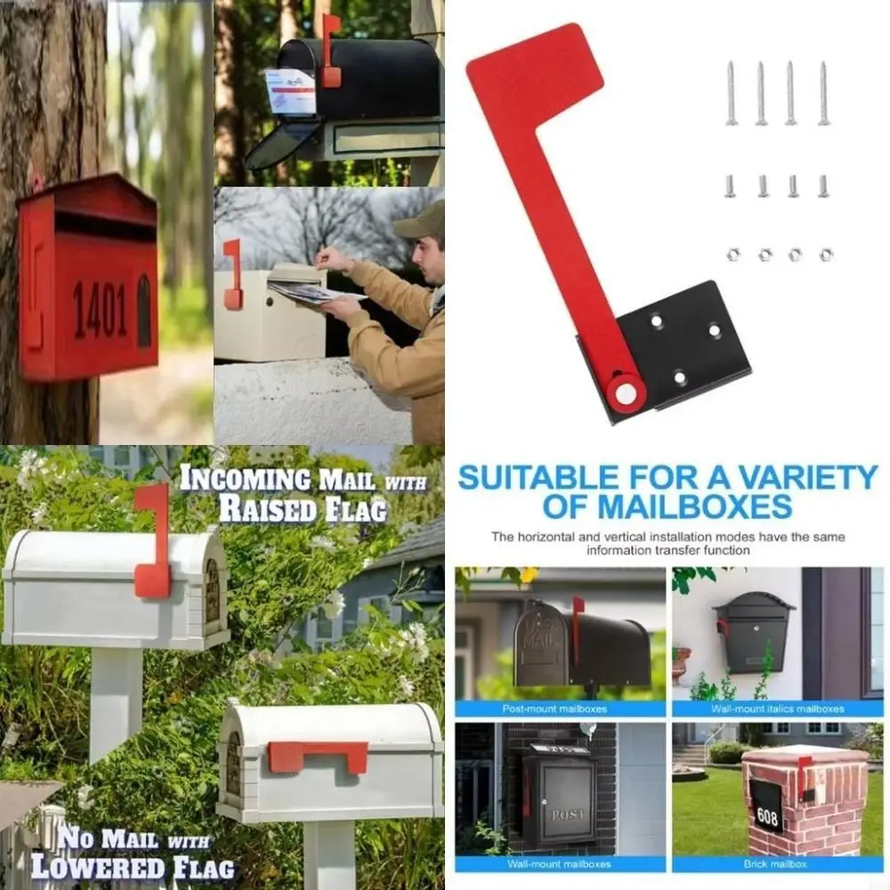 Rustproof Mailbox Flag Replacement Kit High Temperature Plating Coldproof Mailbox Flag Sturdy Gravitational Design
Rustproof Mailbox Flag Replacement Kit High Temperature Plating Coldproof Mailbox Flag Sturdy Gravitational Design