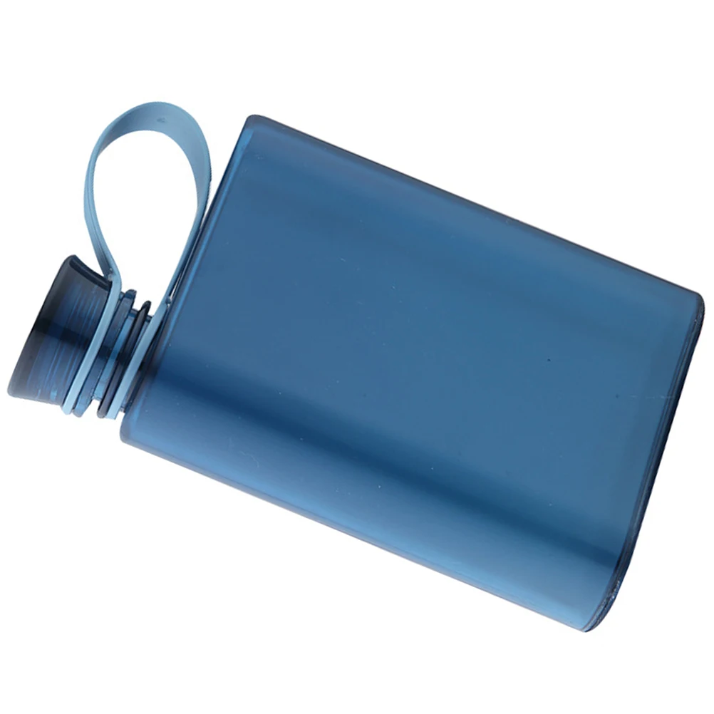 Portable Flat Water Bottle 400ml Leak Proof Reusable Sports Flask for Outdoor Hiking Cycling Bottle with Rope Student Travel
Portable Flat Water Bottle 400ml Leak Proof Reusable Sports Flask for Outdoor Hiking Cycling Bottle with Rope Student Travel