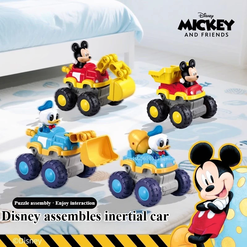 Disney Building Blocks Mickey Mouse Construction Car Inertia Car Puzzle Assembly Building Blocks Toy Lotso Children's Gift
Disney Building Blocks Mickey Mouse Construction Car Inertia Car Puzzle Assembly Building Blocks Toy Lotso Children's Gift