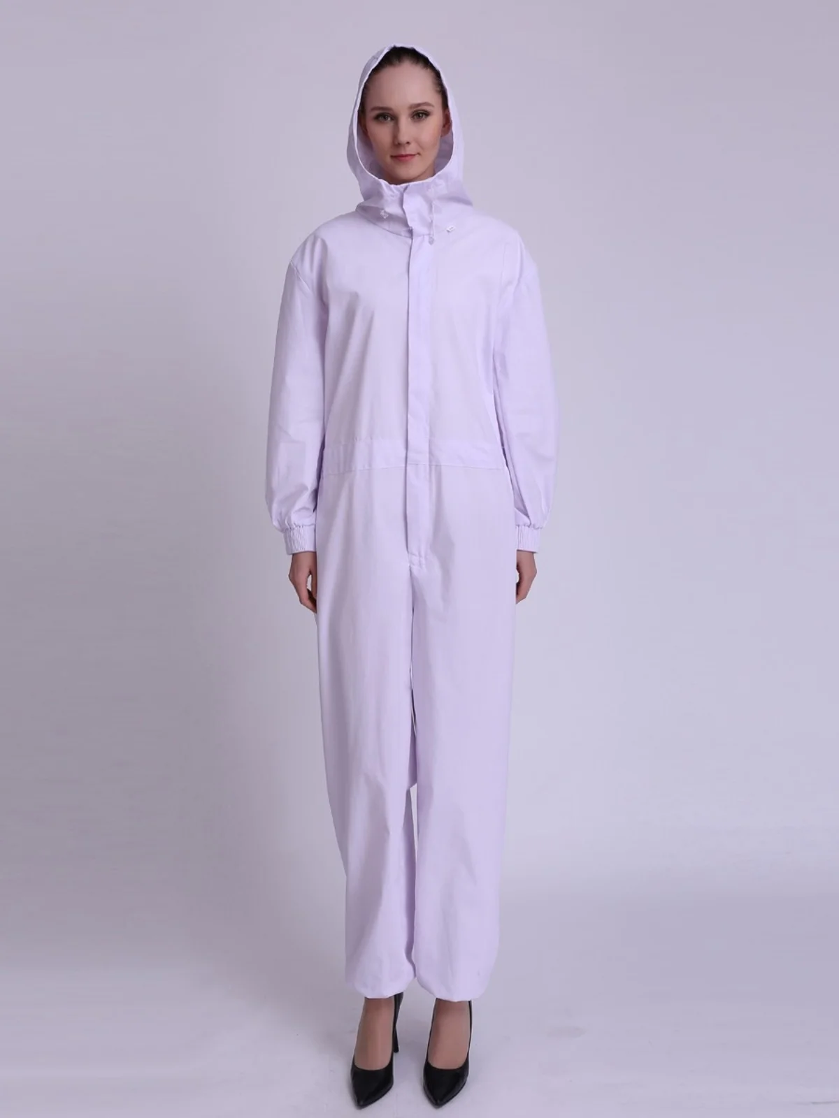 White Hooded Overall Workwear Food Procing Hygienic Clean Suit Full Body Work orm Men's Clothing Cotton Polyester Blend
White Hooded Overall Workwear Food Procing Hygienic Clean Suit Full Body Work orm Men's Clothing Cotton Polyester Blend