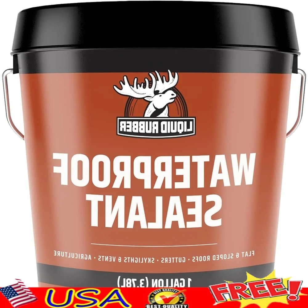 Waterproof Sealant Flat Roofs Metal Low Slope Repair Flexible Durable Coating Foundations Gutters Concrete Surfaces DIY Use
Waterproof Sealant Flat Roofs Metal Low Slope Repair Flexible Durable Coating Foundations Gutters Concrete Surfaces DIY Use