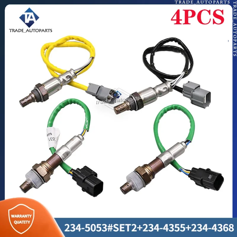 234-5053 234-4355 234-4368 For 2007 2008 2009 2010 Honda Odyssey 3.5L Upstream & Downstream 4PCS Oxygen O2 Sensor 36531-RYE-A01
234-5053 234-4355 234-4368 For 2007 2008 2009 2010 Honda Odyssey 3.5L Upstream & Downstream 4PCS Oxygen O2 Sensor 36531-RYE-A01