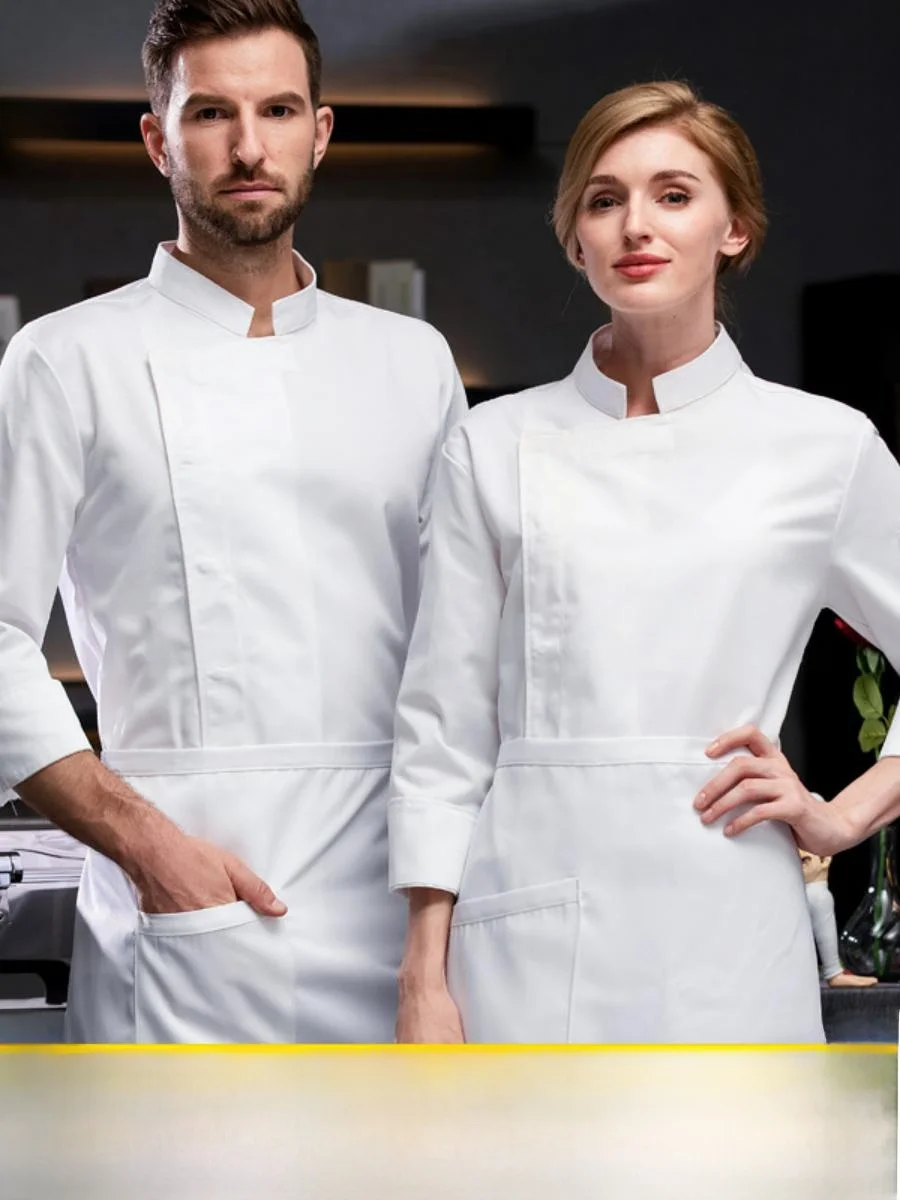 Мужская рабочая униформа для поваров с длинным рукавом, дышащая, влагоотводящая, для кухни, школы и офиса
Мужская рабочая униформа для поваров с длинным рукавом, дышащая, влагоотводящая, для кухни, школы и офиса