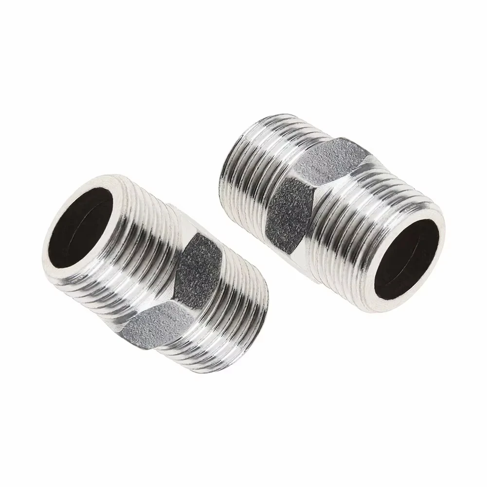 2pcs Stainless Steel Shower Pipe Extension Joint Thickened and Heavy Universal 4 Points Hose Extender Home Bathroom Accessories
2pcs Stainless Steel Shower Pipe Extension Joint Thickened and Heavy Universal 4 Points Hose Extender Home Bathroom Accessories