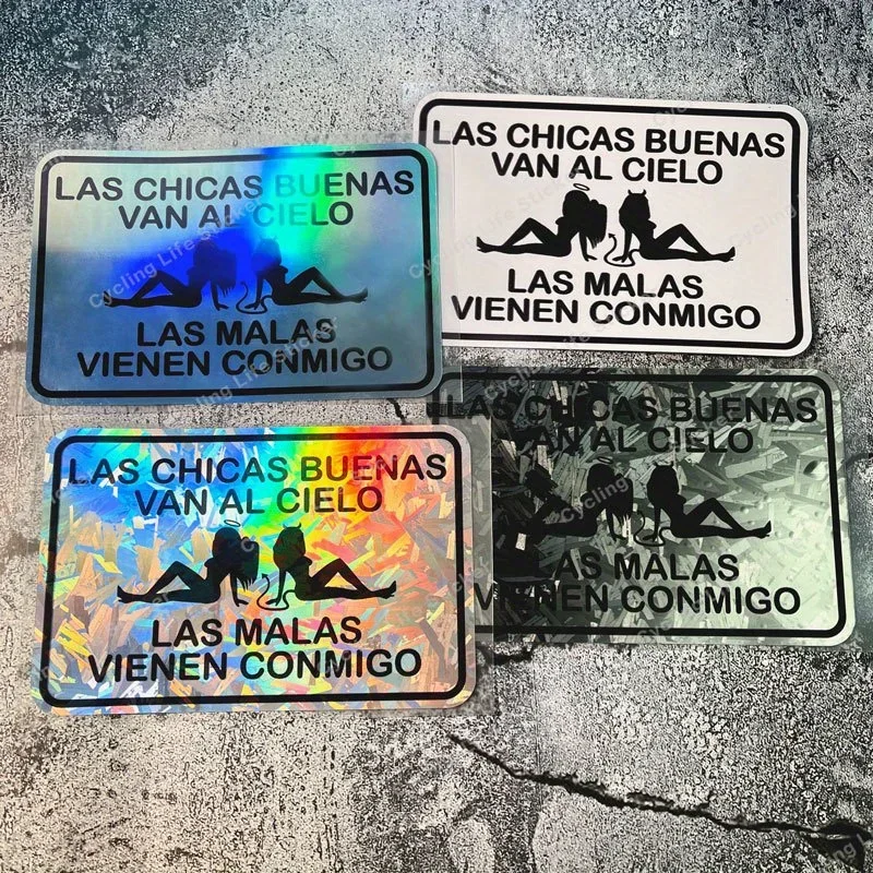 1 шт., уникальная испанская фраза, автомобильная наклейка, юмористический аксессуар для автомобиля, сделайте ваш автомобиль с помощью этого наклейки Witty
1 шт., уникальная испанская фраза, автомобильная наклейка, юмористический аксессуар для автомобиля, сделайте ваш автомобиль с помощью этого наклейки Witty