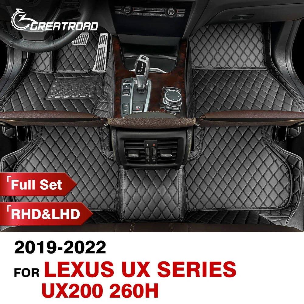 Автомобильные коврики для LEXUS UX series UX200 260h 2019 2020 2021 2022, индивидуальные подкладки для ног, задняя крышка, аксессуары для интерьера
Автомобильные коврики для LEXUS UX series UX200 260h 2019 2020 2021 2022, индивидуальные подкладки для ног, задняя крышка, аксессуары для интерьера