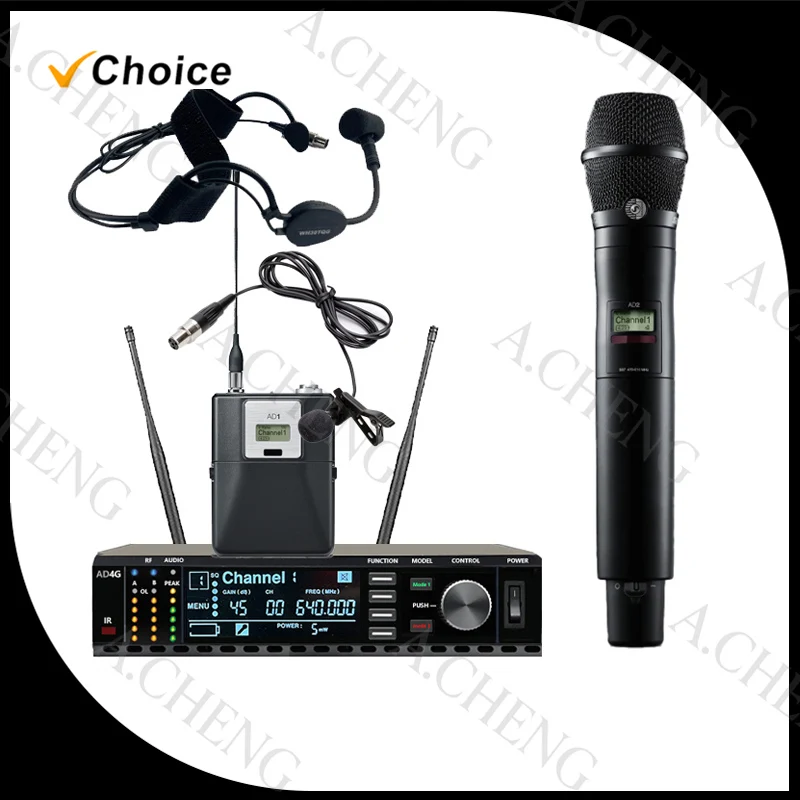 A.CHENG AD4G K11 WH30 петличный беспроводной микрофон с отличной передачей на дальние расстояния UHF
A.CHENG AD4G K11 WH30 петличный беспроводной микрофон с отличной передачей на дальние расстояния UHF