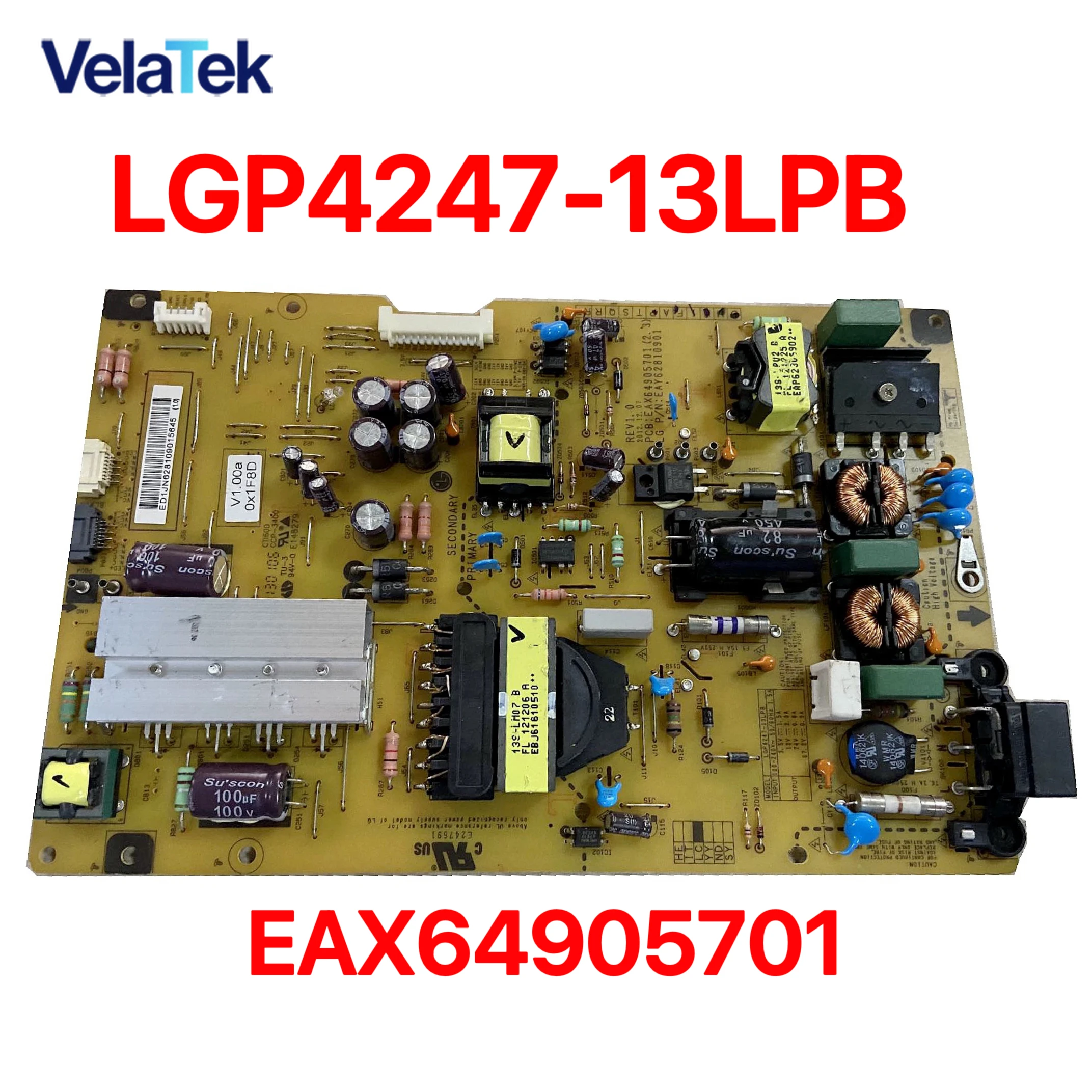 Оригинальная плата питания 47LA6500-CC 47GA7800-CB для EAX64905701 LGP4247-13LPB
Оригинальная плата питания 47LA6500-CC 47GA7800-CB для EAX64905701 LGP4247-13LPB