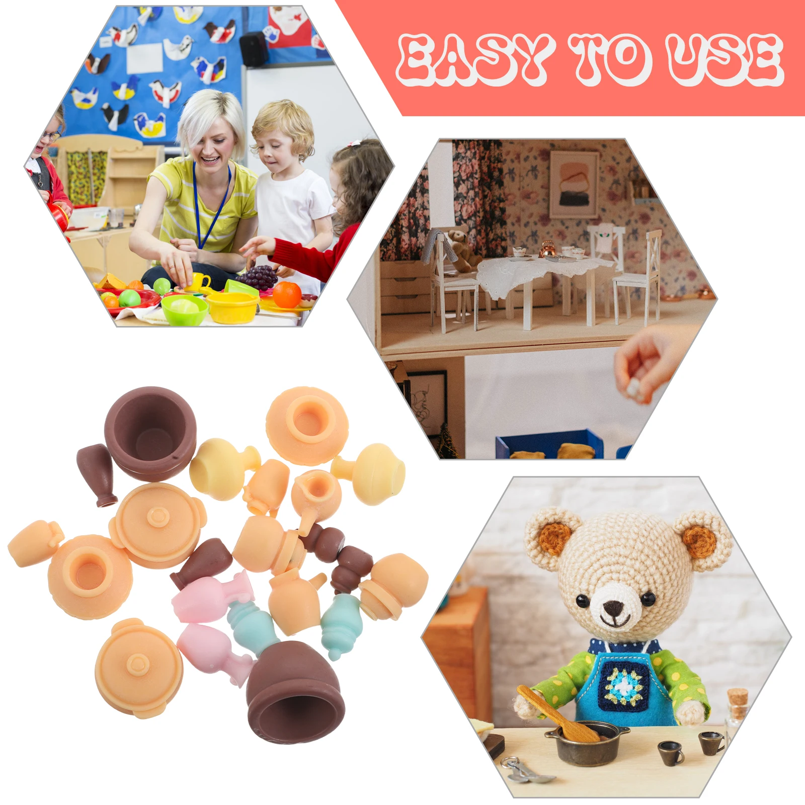 Micro Landscape Ornament Miniature Dollhouse Accessories Realistic Resin Jars Decor Durable Compact Creative DIY Terrarium 
Micro Landscape Ornament Miniature Dollhouse Accessories Realistic Resin Jars Decor Durable Compact Creative DIY Terrarium