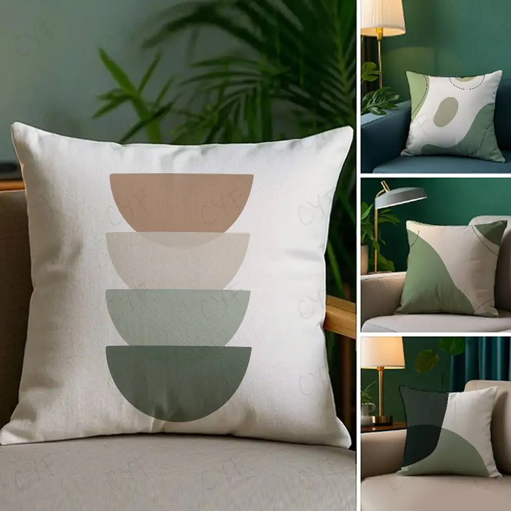 Simple and stylish green geometry Pillow Case Custom Printed Brushed Fleece Pillow, Baby Skin-Touch, Eco-Friendly Dye-Sublimatio
Simple and stylish green geometry Pillow Case Custom Printed Brushed Fleece Pillow, Baby Skin-Touch, Eco-Friendly Dye-Sublimatio