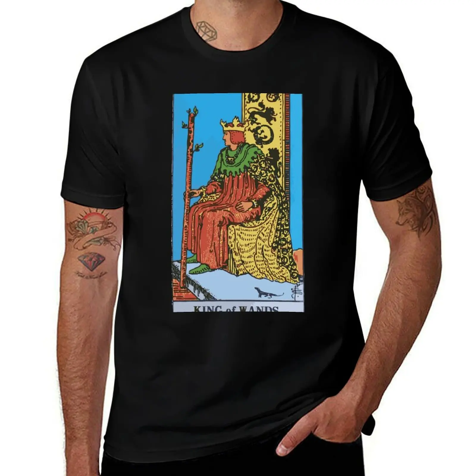 King of Wands-футболка с принтом Таро, одежда в стиле аниме, летние топы, забавная футболка, мужские футболки с рисунком в стиле хип-хоп
King of Wands-футболка с принтом Таро, одежда в стиле аниме, летние топы, забавная футболка, мужские футболки с рисунком в стиле хип-хоп