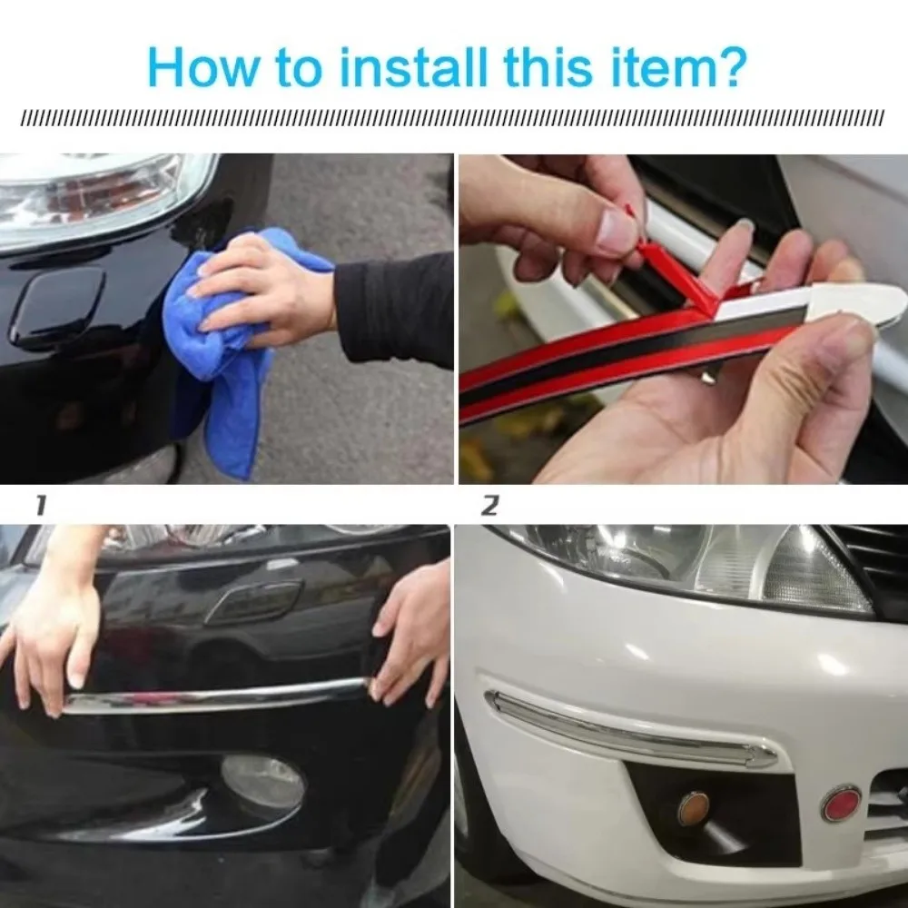 4 шт., противоударная автомобильная полоса для края, противоскользящая царапина, ПВХ, защита бампера, защита бампера автомобиля, накладка на бампер автомобиля, Стайлинг, автомобильные аксессуары
4 шт., противоударная автомобильная полоса для края, противоскользящая царапина, ПВХ, защита бампера, защита бампера автомобиля, накладка на бампер автомобиля, Стайлинг, автомобильные аксессуары