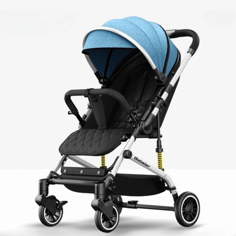 Lightweight Baby Strollerx with Large Canopy Double Brake Travel Stroller for Airplane One-hand Folding Stroller Sit and Lying
Lightweight Baby Strollerx with Large Canopy Double Brake Travel Stroller for Airplane One-hand Folding Stroller Sit and Lying