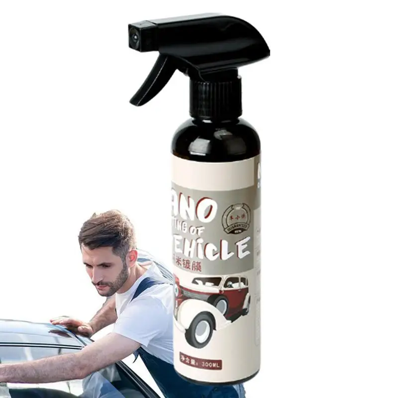 Nano Car Spray Car Wax Polish Spray 300ml Long Lasting Car Restoring Scratch Nano Spray Vehicles Cleaning Supplies
Nano Car Spray Car Wax Polish Spray 300ml Long Lasting Car Restoring Scratch Nano Spray Vehicles Cleaning Supplies