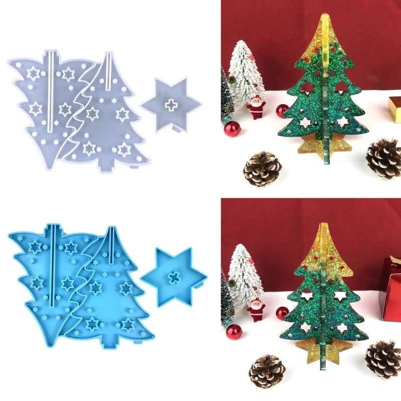 R3MC Christmas Tree Resin Silicone Mold Christmas Ornaments Epoxy Resin Mold for Casting Home Decorations Christmas Supplies
R3MC Christmas Tree Resin Silicone Mold Christmas Ornaments Epoxy Resin Mold for Casting Home Decorations Christmas Supplies