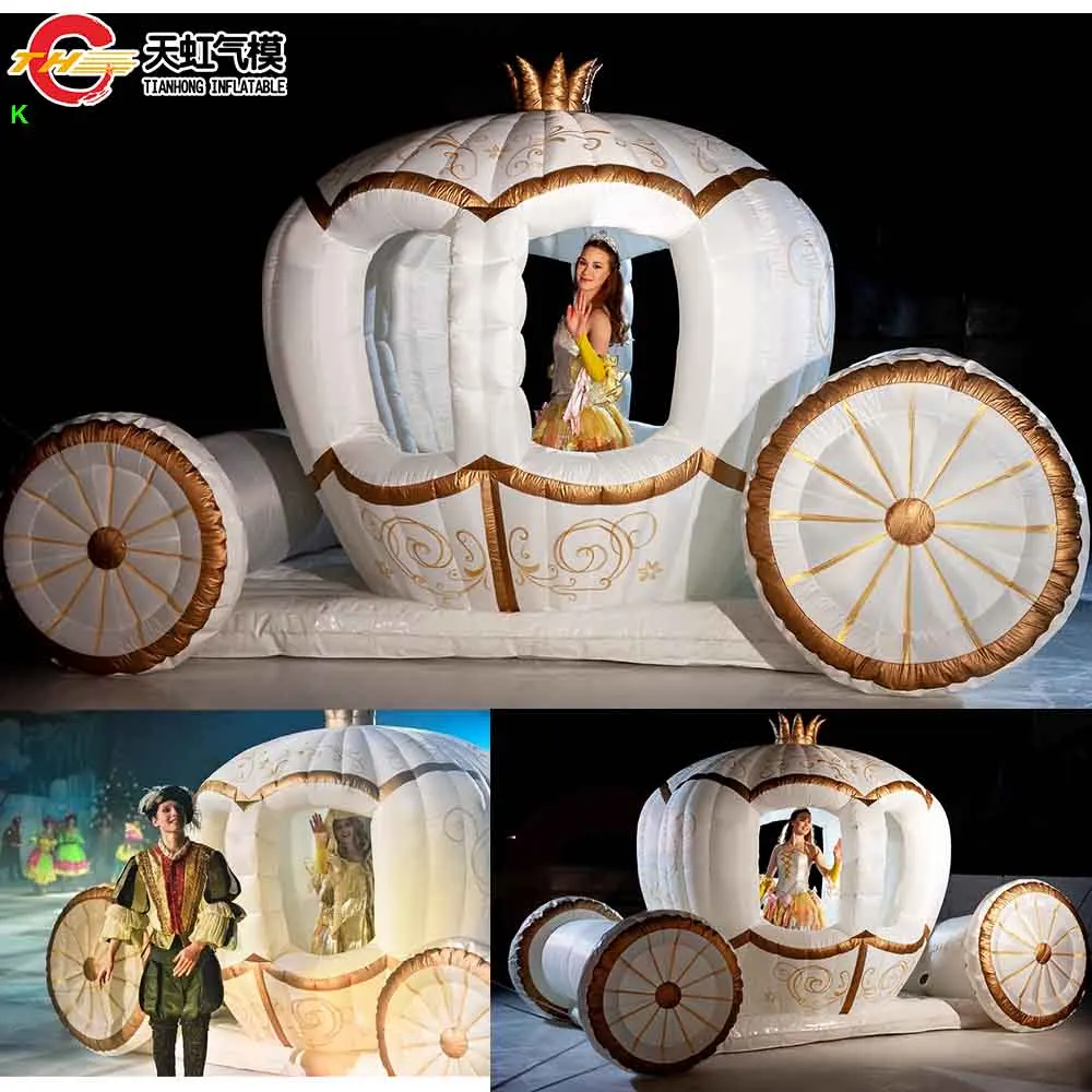 Быстрая доставка, красивая надувная карета в виде тыквы для рождественского парадного орнамента, вечерние украшения для сцены
Быстрая доставка, красивая надувная карета в виде тыквы для рождественского парадного орнамента, вечерние украшения для сцены