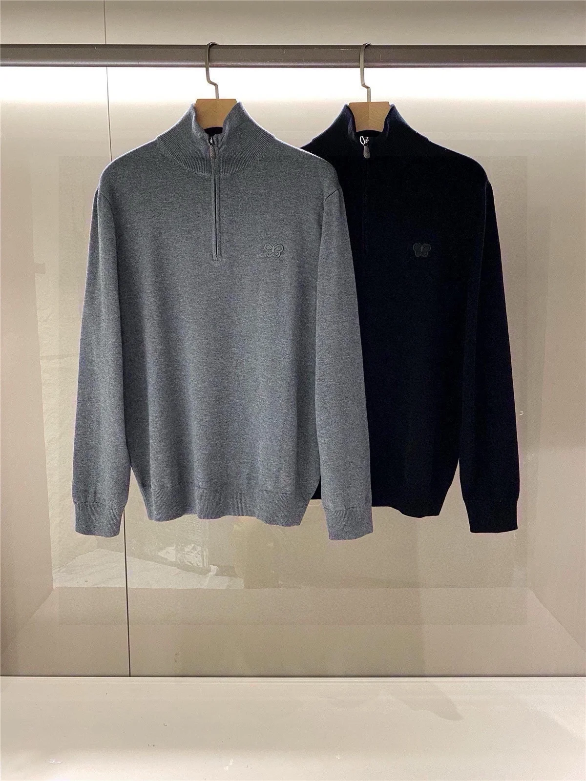 Faionable High-End Men's Knitwear 00% Wool f-Zip Casual Busin Sle Long Sve Breathable Pure Color Autumn Winter ...
Faionable High-End Men's Knitwear 00% Wool f-Zip Casual Busin Sle Long Sve Breathable Pure Color Autumn Winter ...