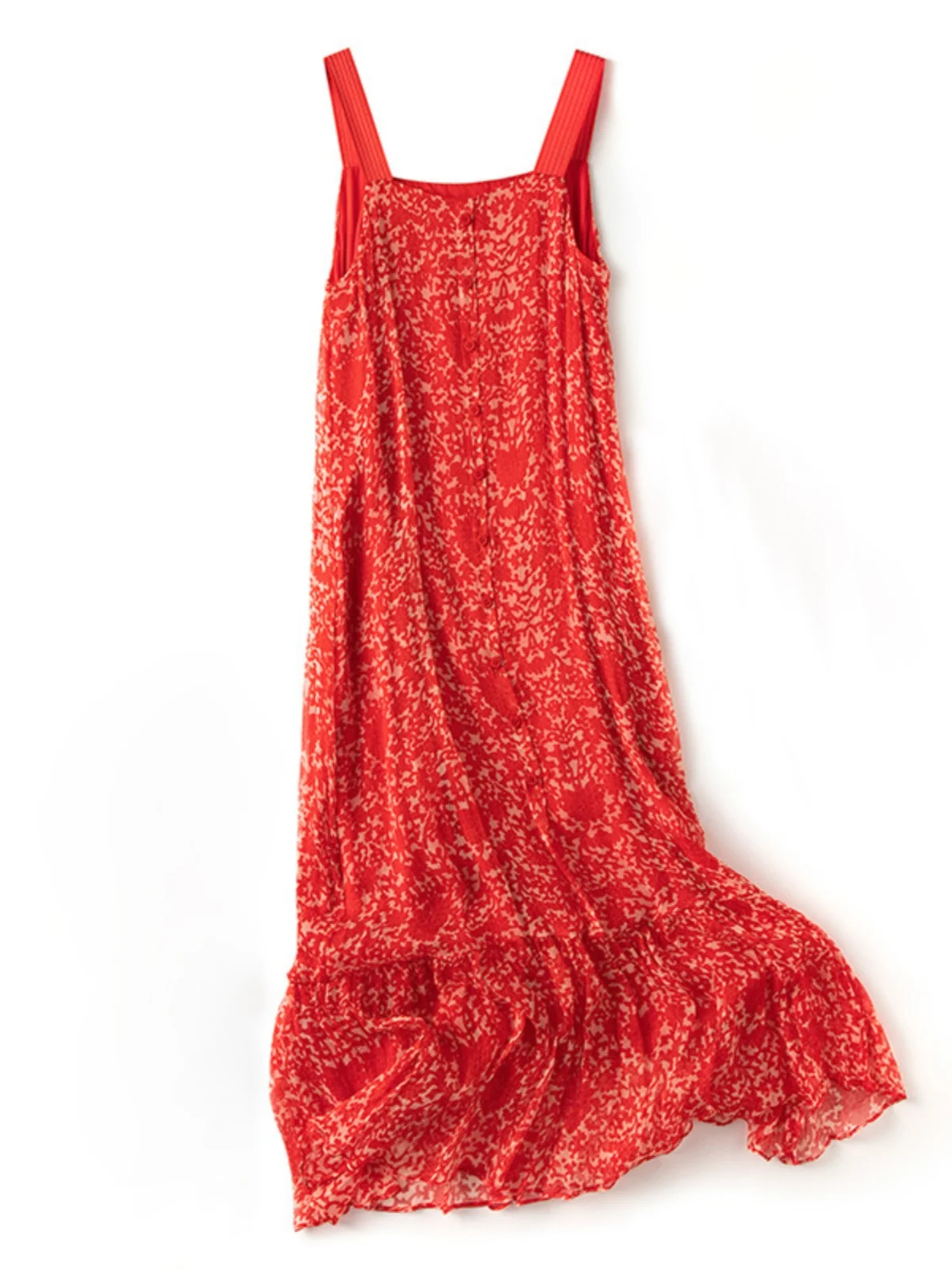 Red Floral Silk Dress Vintage Women's Summer Inner Wear Silk Holiday Beach Mid-Length Skirt Natural Waist A-Line
Red Floral Silk Dress Vintage Women's Summer Inner Wear Silk Holiday Beach Mid-Length Skirt Natural Waist A-Line